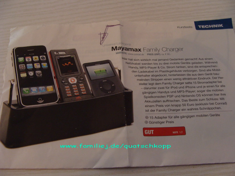 Familiy Charger Mayamax