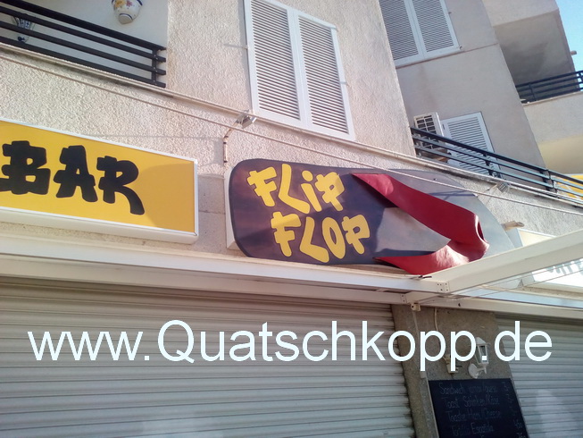 Flip Flops in Übergröße 2014 Malle Quatschkopp 02